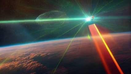 Dünya'ya 16 Milyon Km öteden lazer ışınıyla mesaj gönderildi! Ama uzaylılardan değil...
