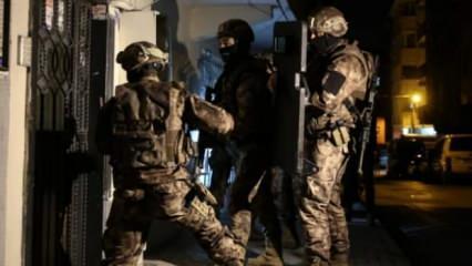 Mersin'de terör örgütlerine operasyon: 10 zanlı gözaltına alındı