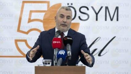 ÖSYM Başkanı Ersoy'dan yeni dil sınavı sinyali: Devrim niteliğinde değişiklikler olacak
