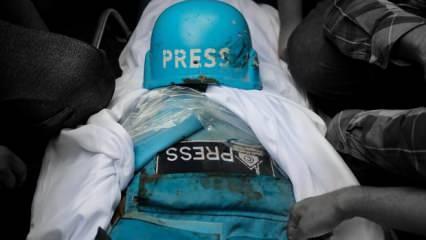 İsrail 7 Ekim'den bu yana 66 gazeteciyi katletti
