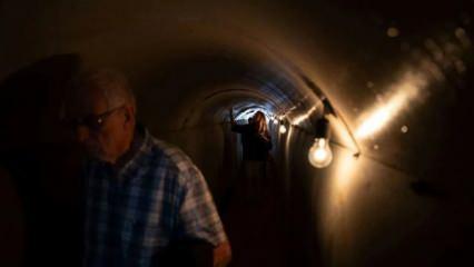 Gazze'de dünyanın konuştuğu tünellere inildi! O anlar görüntülendi
