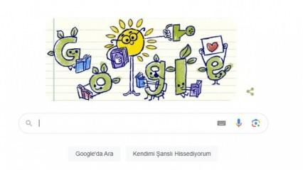 Google'dan Öğretmenler Günü'ne özel 'doodle'