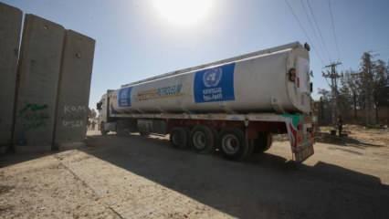 BM: Gazze’ye insani yardım yüklü 187 kamyon ve 129 bin litre yakıt giriş yaptı