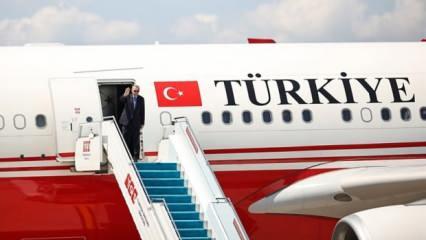 Başkan Erdoğan, Birleşik Arap Emirlikleri'ne gitti
