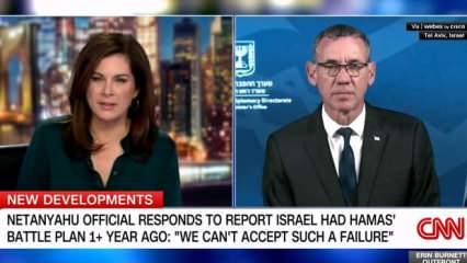 Gizli rapor soruldu! Netanyahu’nun sağ kolu CNN yayınında kekeledi! 