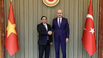 TBMM Başkanı Kurtulmuş, Vietnam Başbakanı Chinh ile görüştü