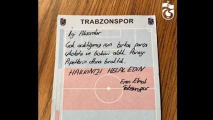 Trabzonsporlu futbolculardan alkış alan davranış