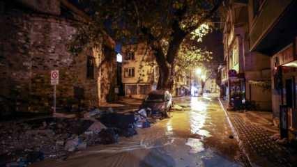 Türkiye sağanak yağışlara teslim oldu! Bir turistik bölgeye daha sel suları zarar verdi