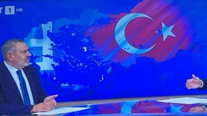 Yunanistan Devlet Televizyonu ERT'den harita provokasyonu