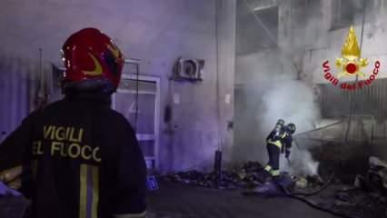 İtalya’da hastanede yangın: 4 kişi öldü
