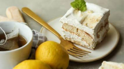 Limonlu tatlı severlere: Limonlu tiramisu tarifi, nasıl yapılır?