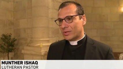 Noel Kilisesi lideri Papaz Munzir İshak: Gazze'ye destek için bu yıl Noel'i kutlamayacağız