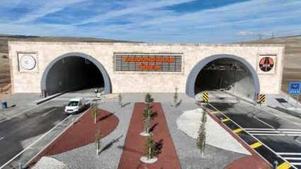 Sivas'ta Yağdonduran Tüneli'nin yapımı tamamlandı!