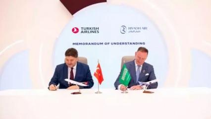 THY ile Riyadh Air arasında iş birliği anlaşması