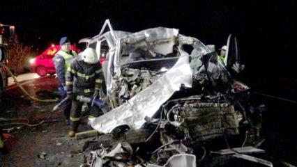 Tokat'ta feci kaza: 5 vatandaş öldü