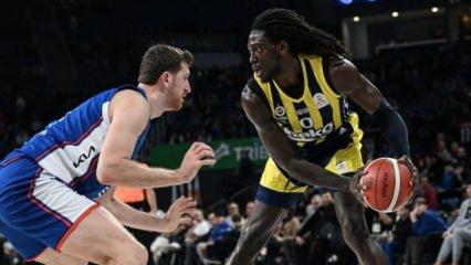 Anadolu Efes Fenerbahçe'yi 1 sayıyla yıktı