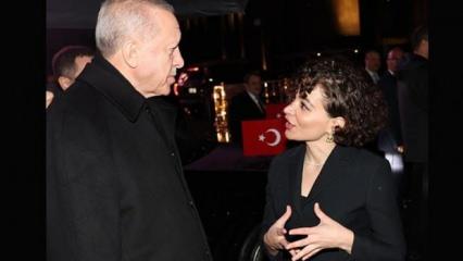 Başkan Erdoğan Londra Bienali'nde "Public Award" kazanan eseri inceledi