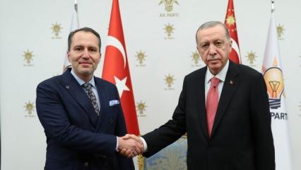 Cumhurbaşkanı Erdoğan'dan sürpriz görüşme: Fatih Erbakan'ı kabul etti