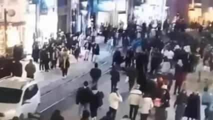 Taksim'de ağızlıksız pitbull gezdirenlere 66 bin 798 lira ceza