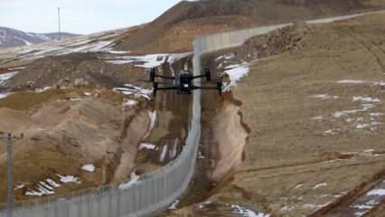 Teröre geçit verilmiyor! Van-İran sınırında inşa edilen duvar tamamlandı