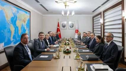 Bakan Fidan, Türkiye-AB Karma Parlamento Komisyonu Eş Başkanı Lagodinsky'yi kabul etti
