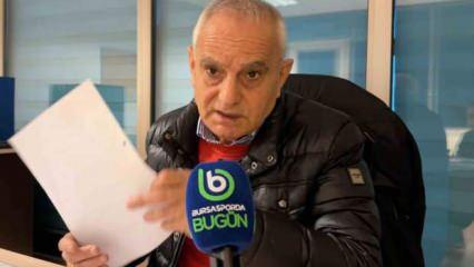 Bursaspor Başkanı: Bursaspor için ölümü göze aldım
