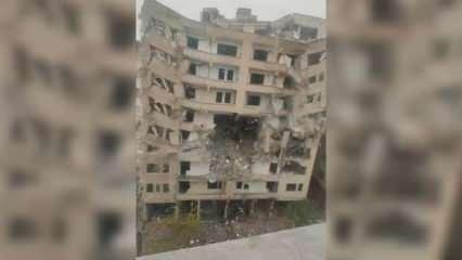 Diyarbakır’da ağır hasarlı bina korna sesiyle yıkıldı