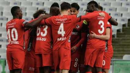 Gaziantep FK İstanbul'da 3 golle kazandı