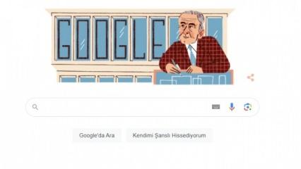 Google'dan Türk mimar Eldem'in doğum gününe özel "doodle"