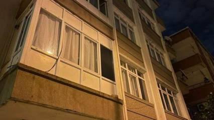 Güngören'de balkonu çöken bina tahliye edildi