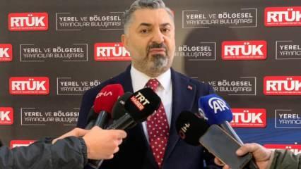 RTÜK Başkanı Şahin'den medyaya harekat uyarısı