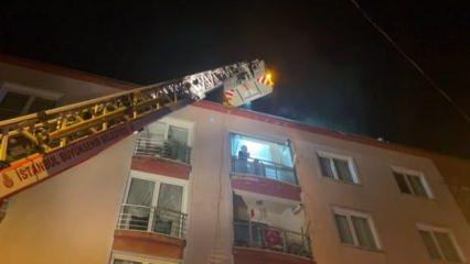 Sancaktepe'de yoğun duman paniği: İtfaiye ekipleri harekete geçti