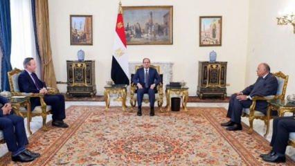 Sisi, İngiltere Dışişleri Bakanı ile görüştü! Gazze'de ateşkes sağlanacak mı?