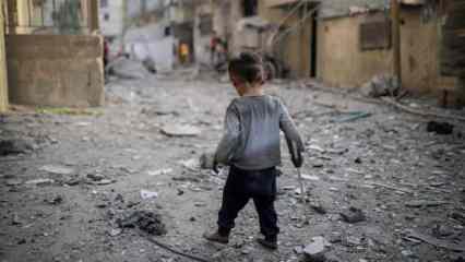 Gazze'de 21 bine yakın çocuk kayıp