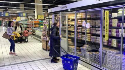 Asgari ücret artışının ardından market etiketleri değişti