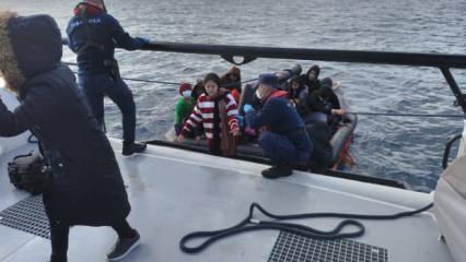 72 düzensiz göçmen yakalandı! Yunanistan'ın ölüme ittiği 22 göçmen kurtarıldı