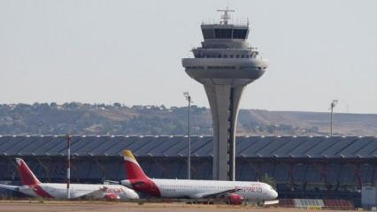 İspanya'da 444 uçuş iptal edildi