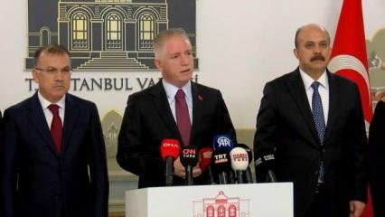 İstanbul Valisi Gül yılbaşı tedbirlerini açıkladı