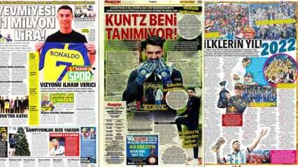 "Kuntz beni tanımıyor" Spor gazetelerinde günün manşetleri