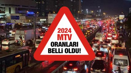 2024 Motorlu Taşıtlar Vergisi (MTV) Oranları Ne Kadar Oldu? Tüm araçların ödeme tablosu açıklandı!