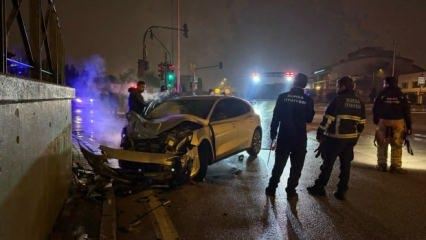 TÜGVA Genel Başkan Yardımcısı trafik kazası geçirdi