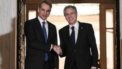 ABD Dışişleri Bakanı Blinken, Yunanistan Başbakanı Miçotakis ile Girit'te görüştü