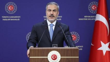 Bakan Fidan Filistin Başbakanı ve Dışişleri Bakanı ile görüştü