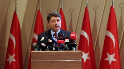 Adalet Bakanı Tunç'tan Can Atalay kararı
