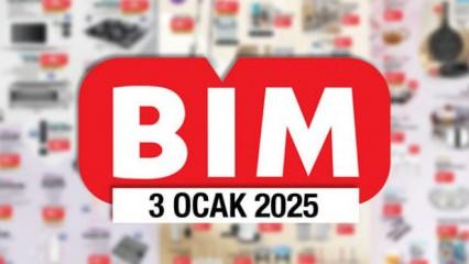 BİM'e dikey süpürge geliyor! BİM 3 Ocak 2025 Cuma aktüel ürünler kataloğu