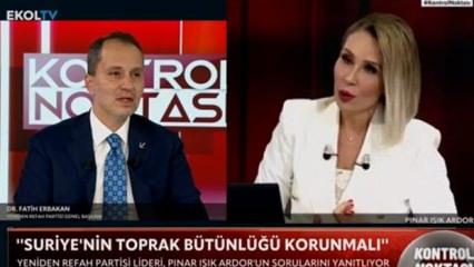 Fatih Erbakan'dan canlı yayında akıllara durgunluk veren Esed'li çözüm çıkışı