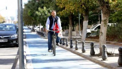 Gaziantep'te bisiklet kullanım oranı her geçen gün büyüyor