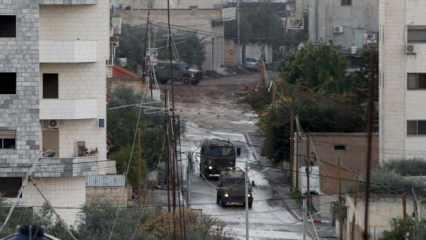 İsrail'den Batı Şeria'nın pek çok kentine peş peşe baskınlar
