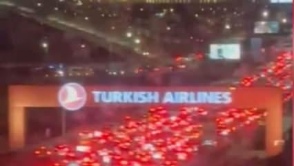 İstanbul Havalimanı’nın nizamiye girişinde şüpheli valiz alarmı