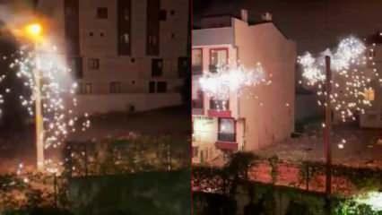Kocaeli'de yürekleri ağza getiren olay! Elektrik direkleri havai fişek gibi patladı